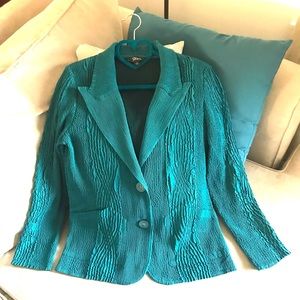 FLAIR - Gorgeous Teal Blazer